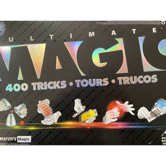 Marvin's Ultimate 400 Magic Tricks Illusions with Magical Bag MMB5734 8+ Adult - Picture 8 of 8